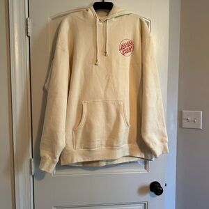 Santa Cruz Skateboards Off-White Hoodie with Red Logo